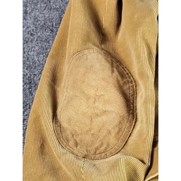 Vintage Mervyns Cambridge Classics Corduroy Blazer Men Sz 42L Tan Patch Workwear - Picture 12 of 12